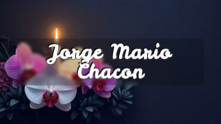 Jorge Mario Chacon, Muskegon, Michigan