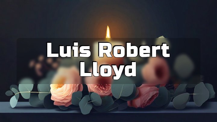 Luis Robert Lloyd, Montpelier, Ohio