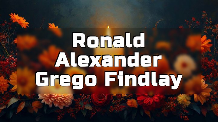 Ronald Alexander Grego Findlay, 100 block of Henry Avenue, Winnipeg